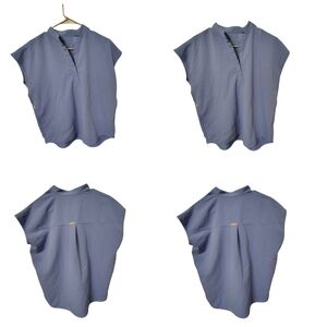 Bundle Of Two Figs Women's Size XS  Blue Technical Scrub Tops